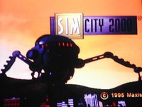 une photo d'Ã©cran de Sim City 2000 sur Sega Saturn